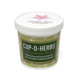 Promotional White Cup-O-Herbs Grow Kit