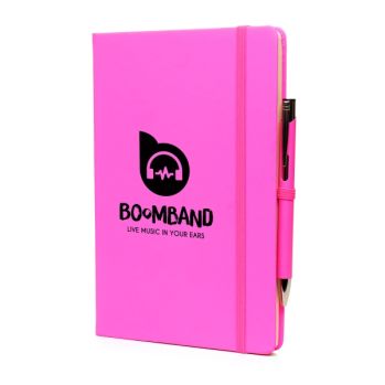 Branded A5 Neon Mole Mate Duo Notebook & Pen