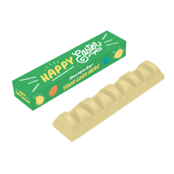 Easter Eco Mountain Bar - White Chocolate