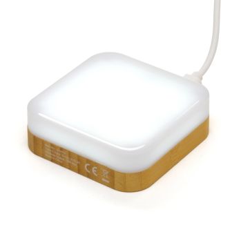 Promotional 15W Bamboo and RABS Wireless Charger