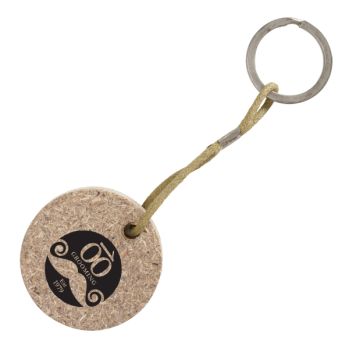 Promotional Round BioHusk Keyring 