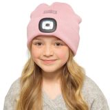 Promotional Beanie Hat With Rechargeable Light