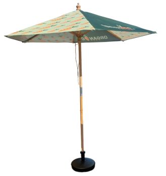 Promotional 2m Round Wooden Eco Parasol