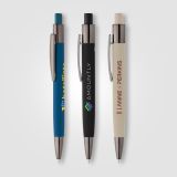 Malmö Recycled Aluminium Soft Touch Barrel Pen