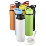 Recycled stainless steel single walled bottle (500ml)