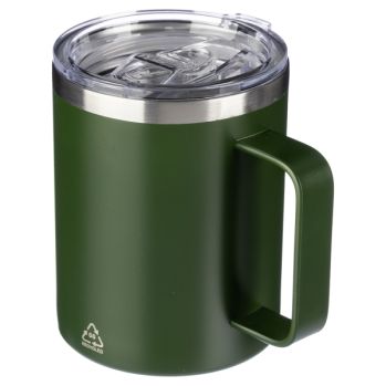 Recycled double walled travel mug (300 ml)