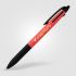 Malta Recycled Plastic 3-in-1 Stylus Neon Grip Multi-Ink Pen