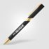 Aurelia Recycled Plastic Gold Trim Pen