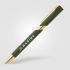 Aurelia Recycled Plastic Gold Trim Pen