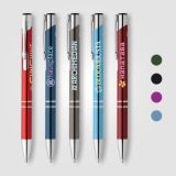 Crosby Recycled Aluminium Metallic Chrome Trim Pen