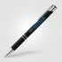 Crosby Recycled Aluminium Metallic Chrome Trim Pen