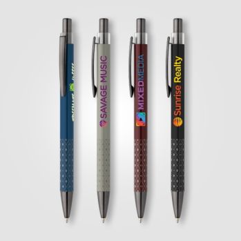 Norin Recycled Aluminium Printed Grip Pen