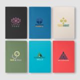 Eilo Recycled Contrast Stitch Journal - A5