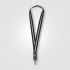 Newport rPET Woven Chevron Phone Strap Lanyard - 43.7 x 2.5 cm