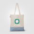 Aro Recycled 5 oz Cotton Micro Stripe Tote Bag - 9.7L