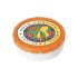 Round plastic pot with metal lid and sugar free mints