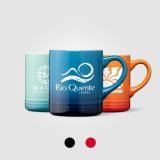 Corin Ceramic Ombre Silhouette Mug - 355 ml