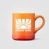Corin Ceramic Ombre Silhouette Mug - 355 ml