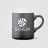 Corin Ceramic Ombre Silhouette Mug - 355 ml