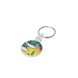 Recycled Eco 30mm Circle Keyring