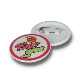 Recycled Eco DBase Button Badge 37mm Circle