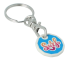 Recycled Eco Trolley Chip Keyring - New Shape
