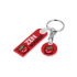 Recycled Eco Trolley Mate Keyring - Rectangle