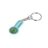 Recycled Eco Trolley Stick Keyring - New Shape