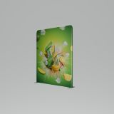 2m Soft Touch Straight Fabric Display - Single Sided