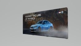 6m Soft Touch Straight Fabric Display - Single Sided