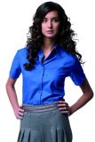 Promotional Russell Collection Ladies Short Sleeve Easy Care Oxf
