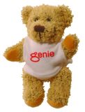 Promo 5 inch Korky Bear with T Shirt