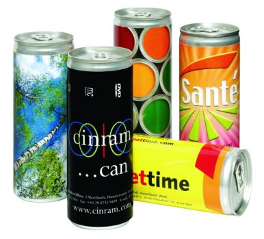 Promotional Apple Spritzer Drinks Can 