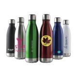 Custom Printed 500ml Double Walled Stainless Steel Water Bottle 