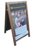 A1 Chalk/Poster Board with Header Panel
