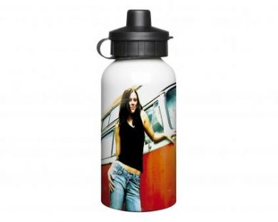 Promotional Full Colour Aluminium Sports Bottle 400ml