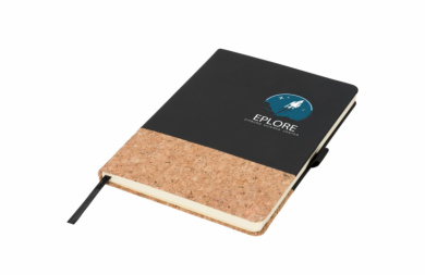 Branded A5 Evora Cork Thermo PU Notebook