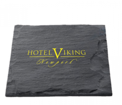 Branded Slate Coaster - Square