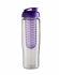 Branded Tempo Sports Bottle with Fruit Infuser & Flip Lid