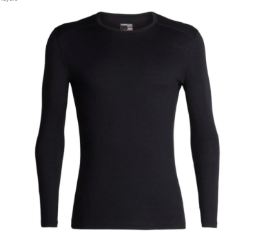 Custom Embroidered Icebreaker, Men's 200 Oasis LS Crewe