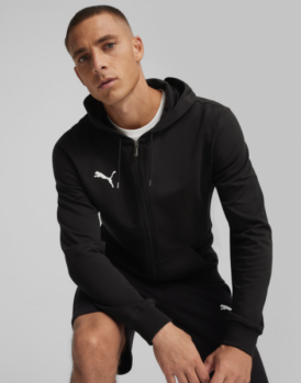 Custom Embroidered Puma, TeamGOAL Casuals Full Zip Hoodie