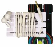 Promotional Earphone Card Winder