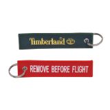Promotional Embroidered Tag Keyring