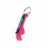 Full Colour Plastic Bottle Opener Keyring