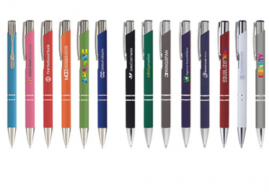 Full Colour Printed Crosby Soft Touch Ballpen