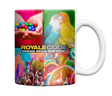 Full Colour Printed Vienna Dye Sub Mug 