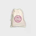 Printed Green & Good Large Drawstring Pouch