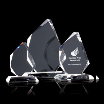 Medium Optical Crystal Trophy Prism