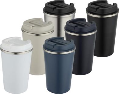 Branded Newport 350ml insulated stainless steel tumbler