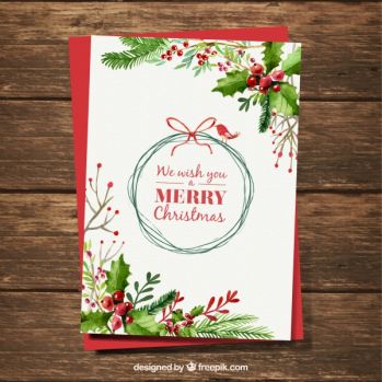 Personalised A5 Christmas Cards